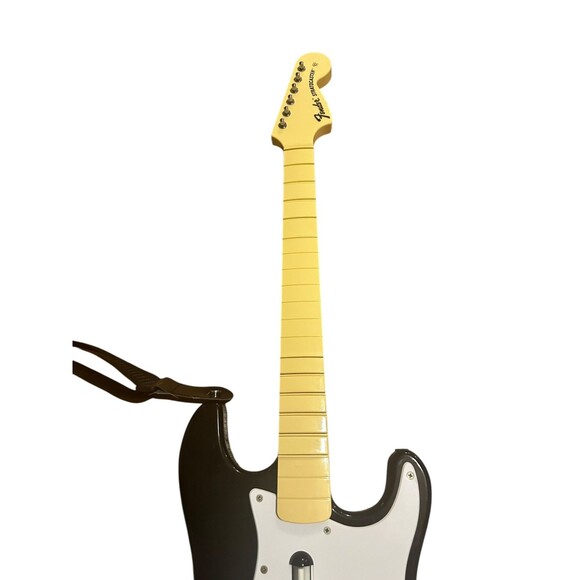 Rock Band Fender Stratocaster Guitar Controller with Dongle and Strap PS3 Black - Picture 4 of 10